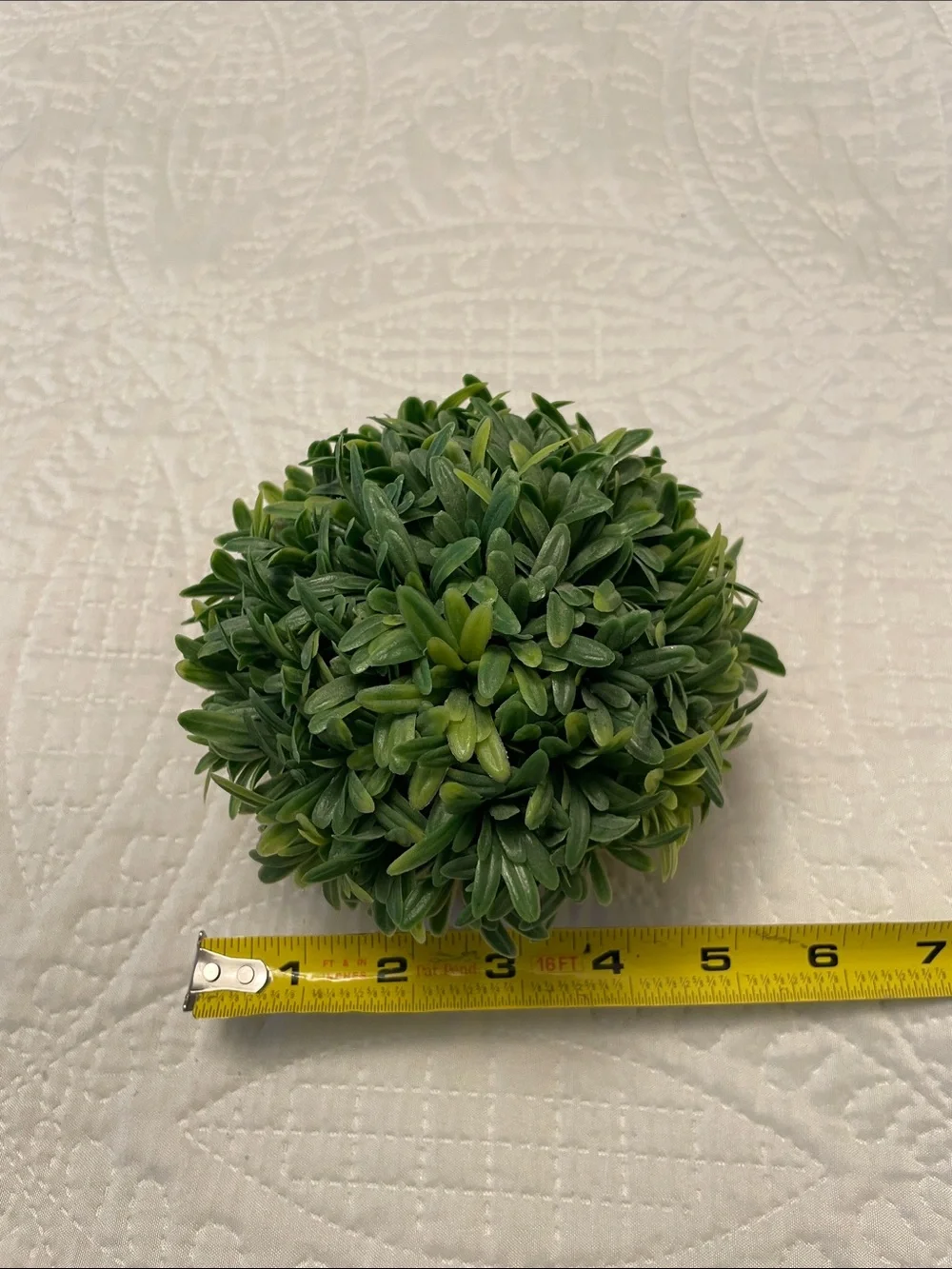 Artificial Small Potted Plant Greenery in Ceramic Round Pot